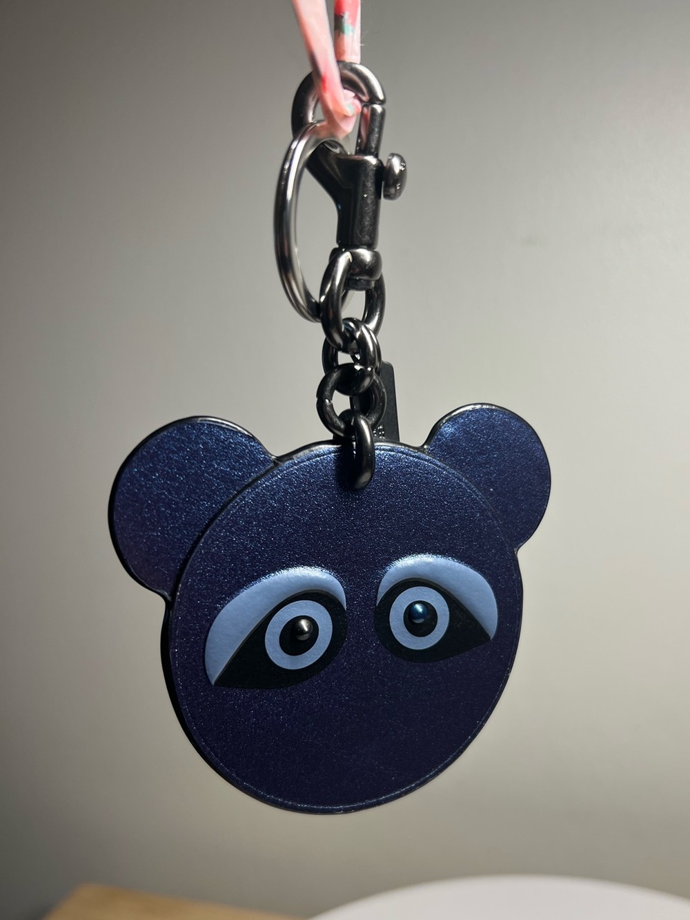 Coach Ace Face Bag Charm EUC